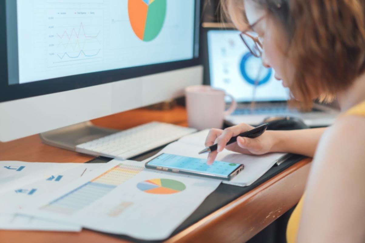 Abschlussprojekt einer Teilnehmerin - professionelle Website